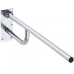 HELP: Grab bar in U shape 850 mm, stainless steel, polished, without cover