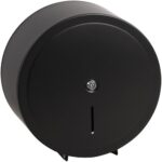 Jumbo-roll toilet paper dispenser, ø 310 mm, black