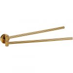 BRILO: Double swing arm towel holder 420 mm