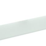 RETRO gold/chrome: Glass shelf, 600 mm