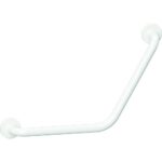 HELP: Leņķiskais rokturis baltā krāsā ar pārsega atloku