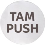 HOME: Pictogram - push, circle, matt