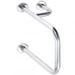 HELP: Izlietnes rokturis ar dvieļu turētāju, labais, nerūsējošais tērauds