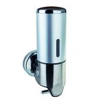 Soap dispenser 500 ml, stainless steel/plastic, matt