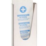 Hygiene bags dispenser (HygBag), stainless steel, matt