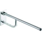 HELP: Salokāms rokturis 760 mm, nerūsējošais tērauds, pulēts, ar vāku