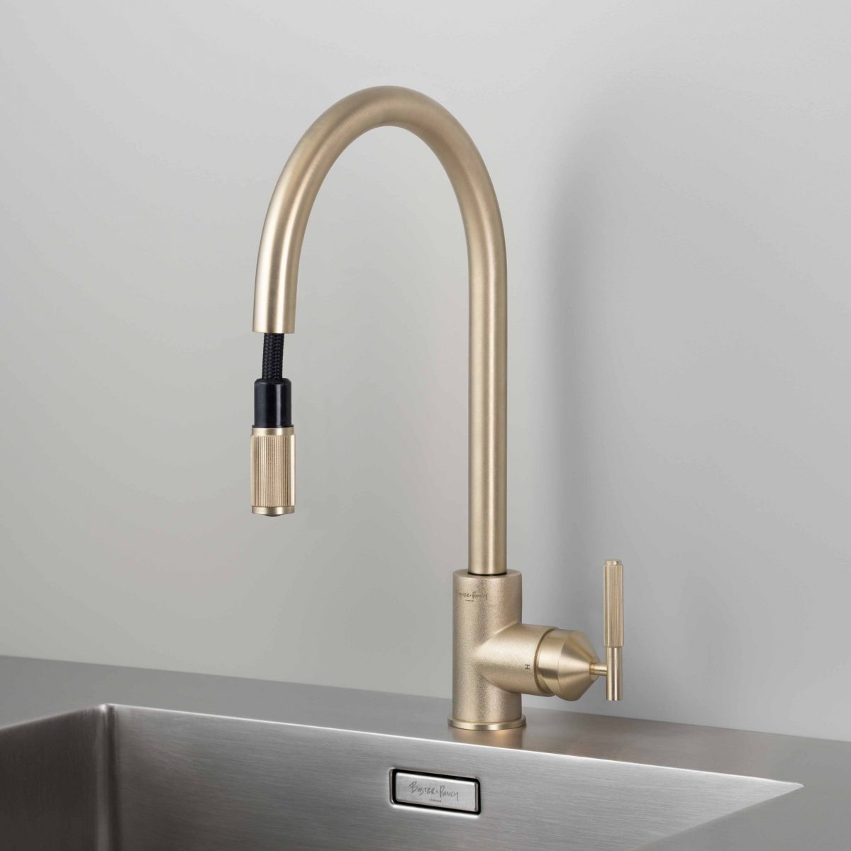 Кухонный смеситель с выдвижным изливом Kitchen Tap / Pull-Out Mixer / Linear Buster+Punch — изображение 7