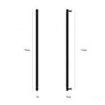 Мебельная ручка Closet Bar / Cross Buster+Punch — изображение 11