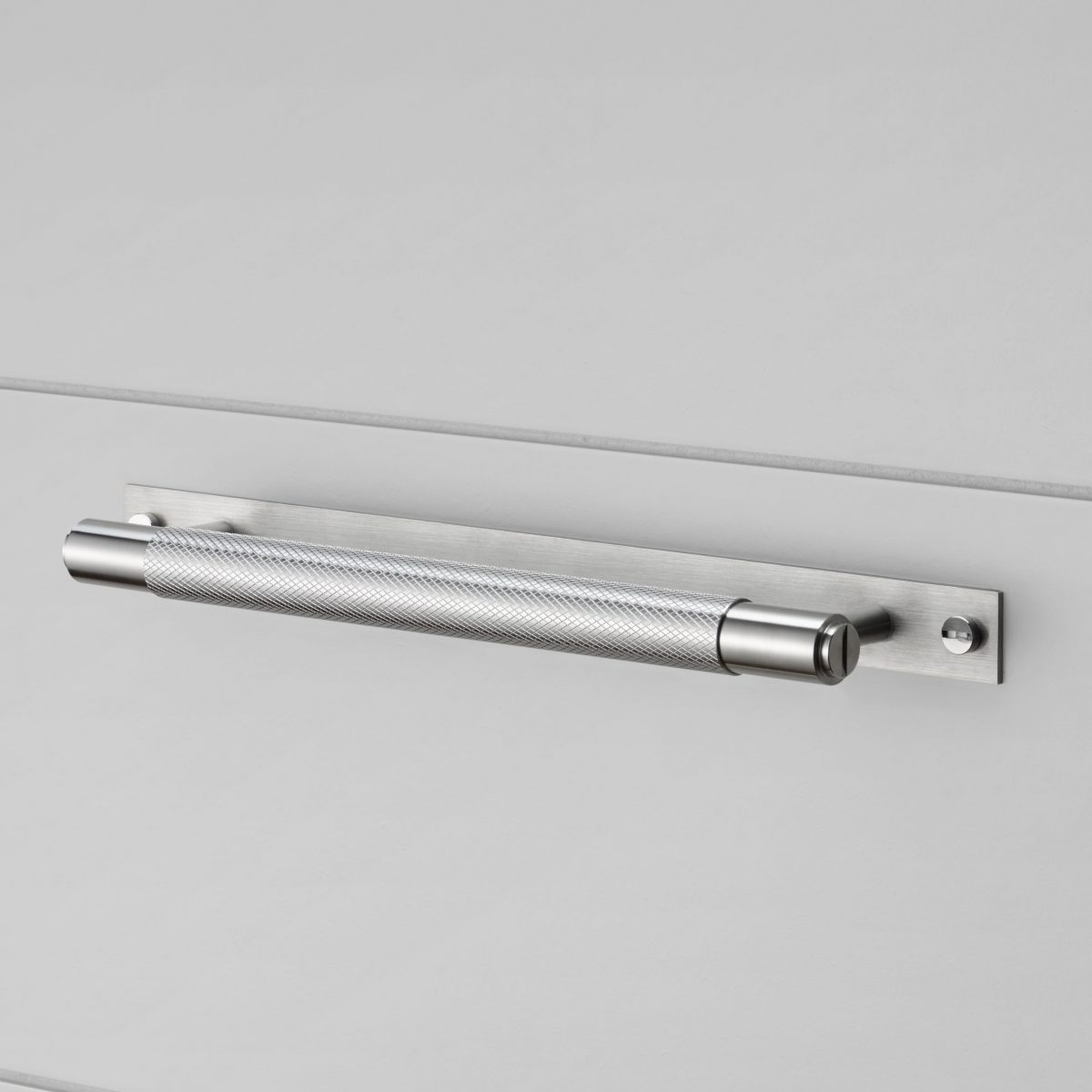 BusterPunch_Pull-Bar_Plate_steel_7 Мебельная ручка Pull Bar / Plate / Cross Buster+Punch — изображение 29