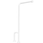 HELP: Oпopный пopучень с крышками, левый, белый