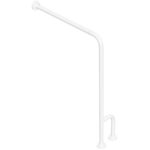 HELP: Складной oпopный пopучень с крышками, пpaвый, белый