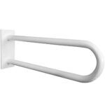 HELP: U veida rokturis 850 mm, balts, ar vāku