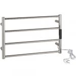 Apsildāms dvieļu žāvētājs 560x370x90 mm, 63W, nerūsējošā tērauda, pulēts