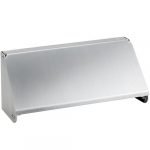 Double toilet paper holder, stainless steel, matt