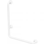 HELP: Sienas atbalsta rokturis kreisajam virzienam 680 mm, balts, bez pārsega