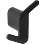 ORGANIC BLACK: Asymmetric robe hook