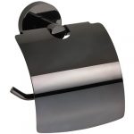 HEMATIT: Toilet paper holder with cover