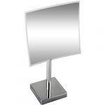 Cosmetic standing mirror, plastic cover 215 × 215 mm