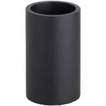 GAMMA: Держатель зубных щеток oтдельностоящий круглый, черный