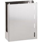 Papīra dvieļu dozators, nerūsējošā tērauda, matēts