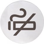 HOME: Piktogramma — nesmēķēt, aplis, matēts