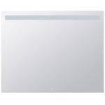 Mirror with LED lighting 1000 × 800 mm, touch sensor