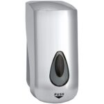 Foam soap dispenser, 1000 ml, plastic, grey