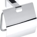 PLAZA: Toilet paper holder with cover