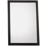HELP: Tilting mirror, 400 x 600 mm, black