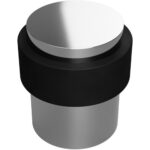 Дверной упор на полу, нержавеющая сталь, полированный