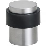 Дверной упор напольный, нержавеющая сталь, матовый