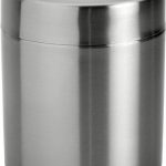 Waste bin, 1,5 l, stainless steel, matt
