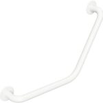HELP: Leņķiskais rokturis bez pārsega, balts