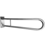 HELP: Salokāms U formas rokturis 750 mm, nerūsējošais tērauds, pulēts, ar vāku