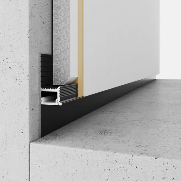 1.2TYPE Shadow profile for standard walls, 20 mm