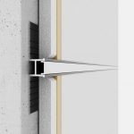 6.1TYPE Wall/ceiling profile for LED lighting, 11 mm