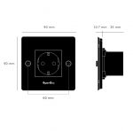 1G kontaktligzda / Schuko Type F / Cross Buster + Punch - Image 4