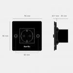 1G kontaktligzda / Schuko Type F / Linear Buster + Punch - Image 5