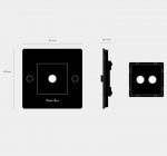 1 moduļa sienas plate / Horizontāla / Ar aizpildes ieliktņiem Buster + Punch - Image 4