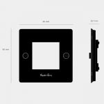 1G Sienas plāksne / horizontāla / Bez aizpildījumiem Buster + Punch - Image 4