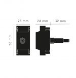 Imitācijas dimmera modulis / Spiedpogas ieslēgšanas/izslēgšanas slēdzis / Divvirzienu Buster + Punch - Image 3