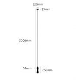 Pendant Light Heavy Metal / Cross Buster + Punch - Image 4