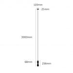 Подвесной светильник Heavy Metal / Linear Buster + Punch — изображение 4