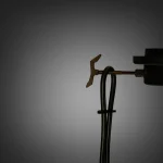 Piekaramais gaismeklis Hooked 1.0 / Large / Cross / Graphite Buster + Punch - Image 8