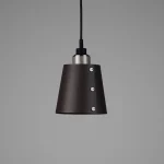 Pendant Light Hooked 1.0 / Small / Cross / Graphite Buster + Punch