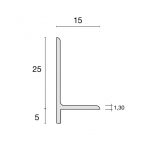 ClipList CCL25X15 алюминиевый плинтус — изображение 7