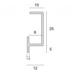 ClipList CLQL25X12 aluminium LED skirting board - Image 7