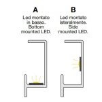 ClipList CLQL25X12 aluminium LED skirting board - Image 9