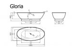 Gloria Bathtub Vispool - Image 4