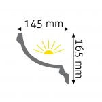 Cornice strip Creativa LGG-14 - Image 2